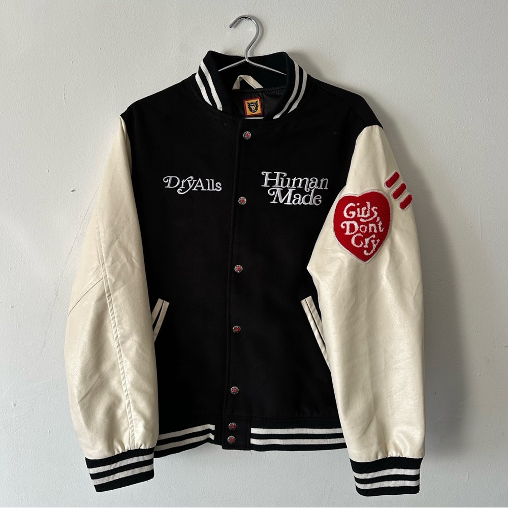 Girls Dont Cry X Human Made (RARE VARSITY JACKET)